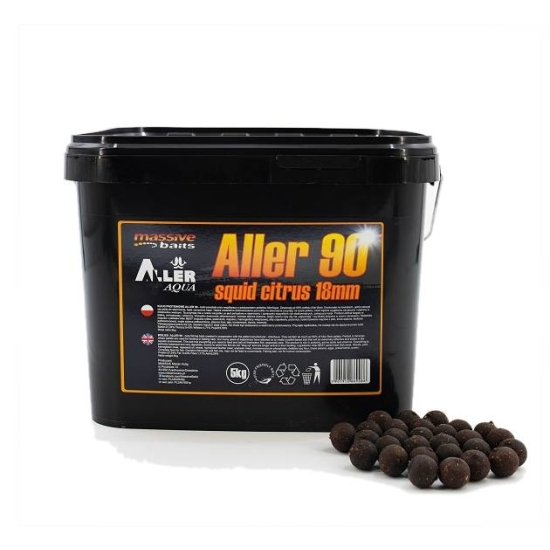 Massive Baits Aller 90 Squid Citrus 18mm 5kg